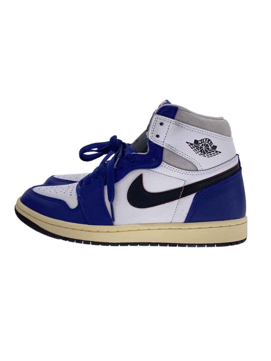 【中古】NIKE◆AIR JORDAN 1 HI OG_エアジョーダン 1 ハイ OG/26.5cm/BLU【シューズ】｜2ｎｄ STREET 店