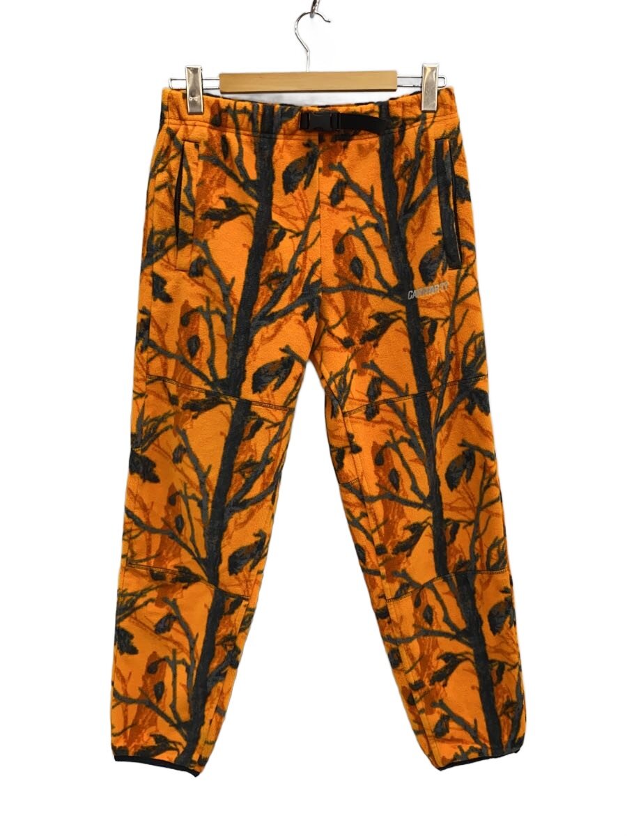 【中古】CARHARTT WIP(WORK IN PROGRESS)◆下つ方/S/ポリエステル/ORN/総柄/I027024【メンズウェア】