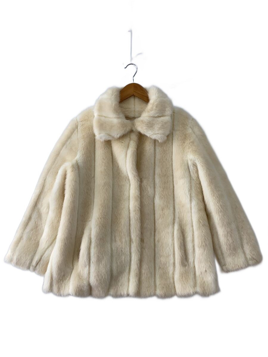 【中古】epine◆parisienne fur coat/--/アクリル/CRM/無地/kf22【レディースウェア】|2nd STREET 店