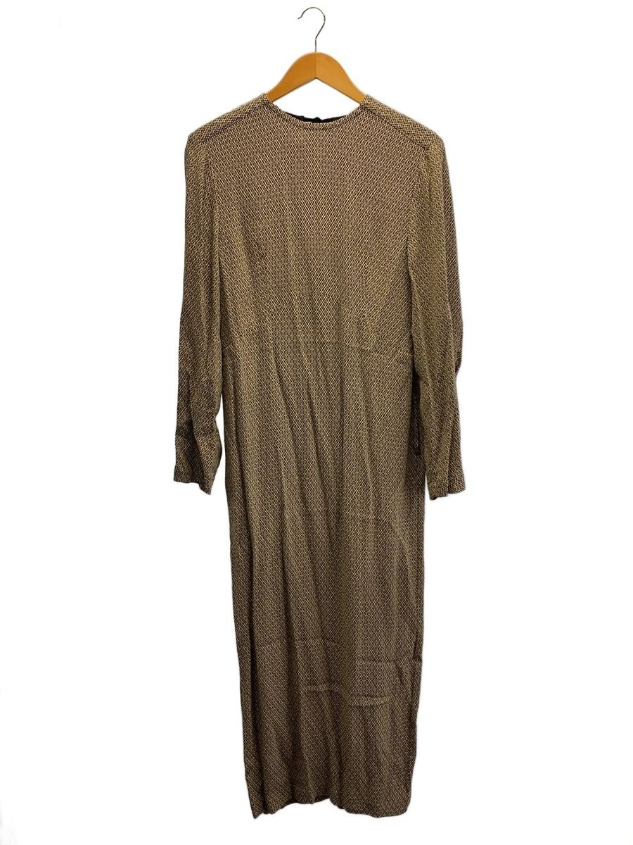 【中古】The Shinzone◆衣装/36/KOMON JACQUARD DRESS/BLK/総柄/24SMSOP03【レディース御召しもの】
