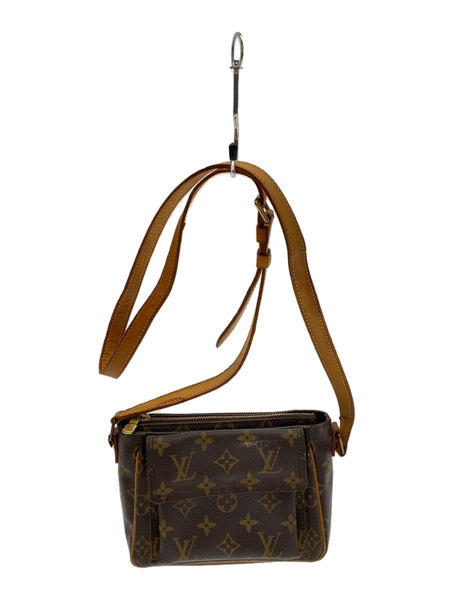 【中古】LOUIS VUITTON◆ヴィバ・シテPM_モノグラム・キャンバス/レザー/BRW/総柄//【バッグ】|2nd STREET 店
