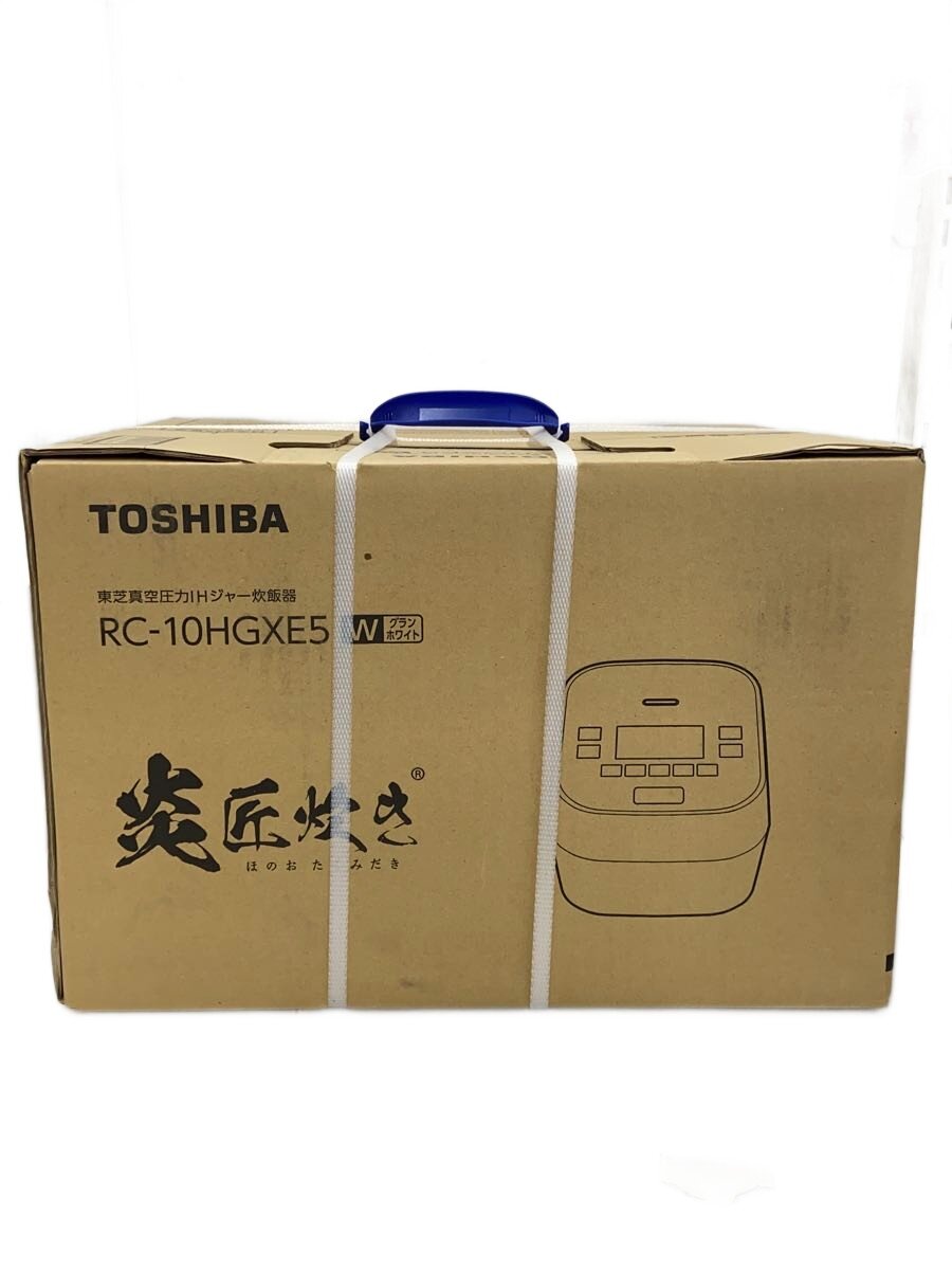 【中古】TOSHIBA◆ジャー炊飯器/RC-10HGXE5/未開封【家電・ビジュアル・オーディオ】 24,908円