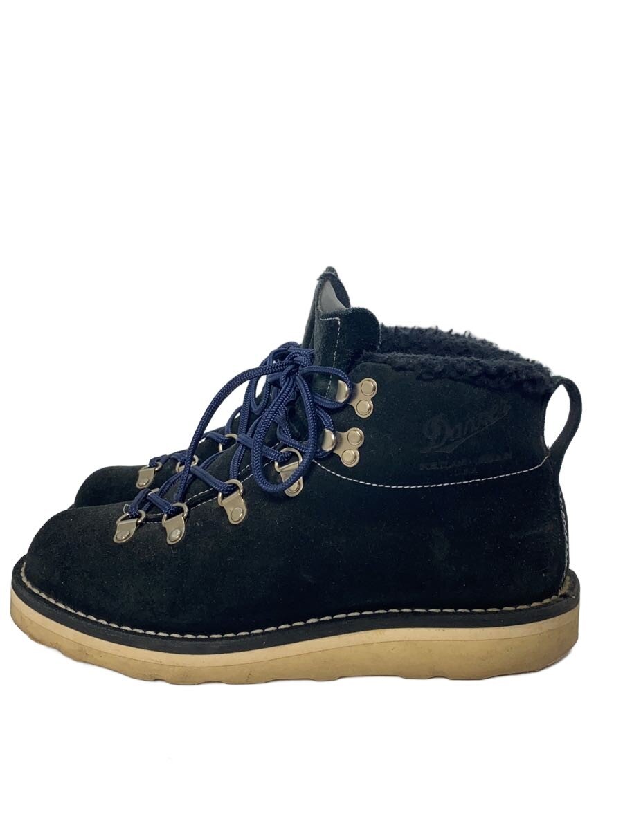【中古】Danner◆トレッキングブーツ/25糎/BLK/スウェード/D212001【シューズ】