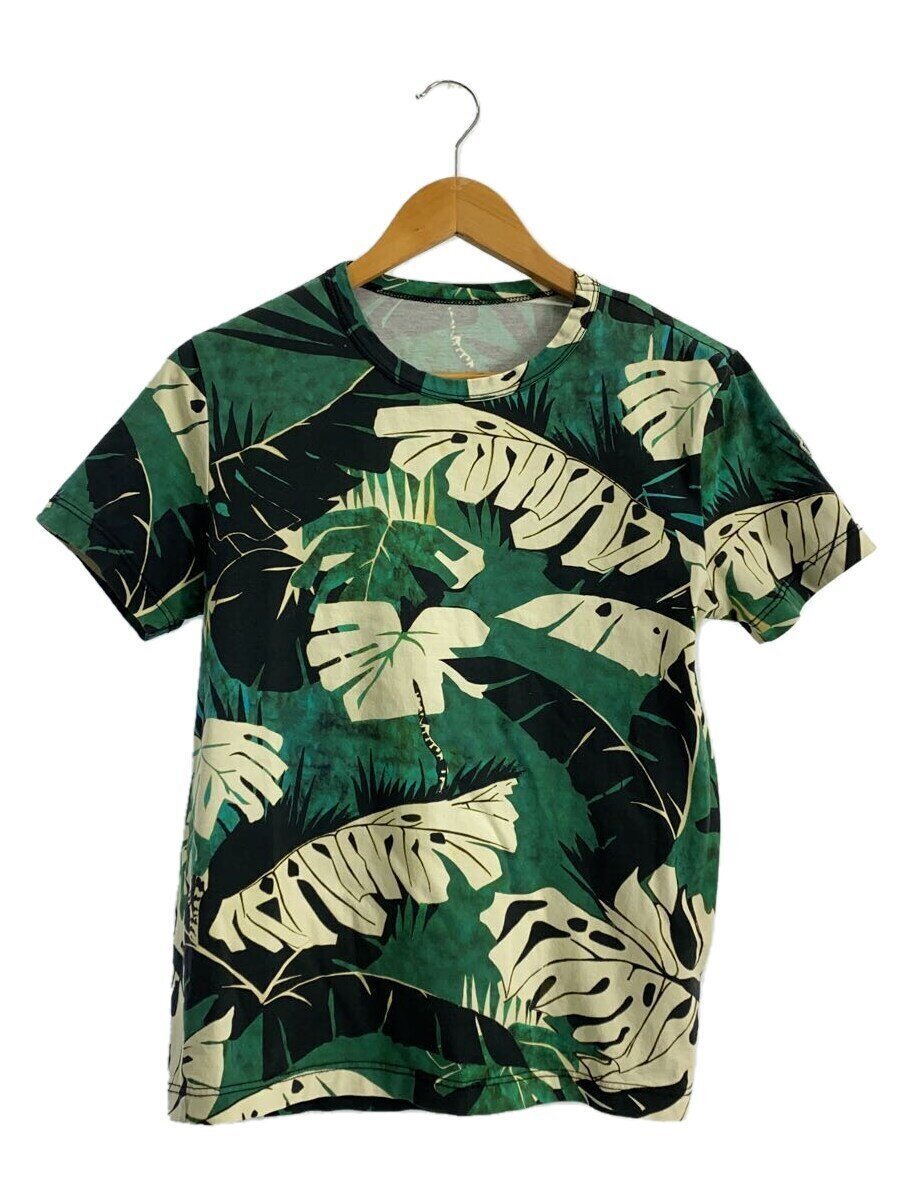 【中古】MONCLER◆ボタニカルTシャツ/S/コットン/グリーン/c10918020500【メンズウェア】｜2ｎｄ STREET 店