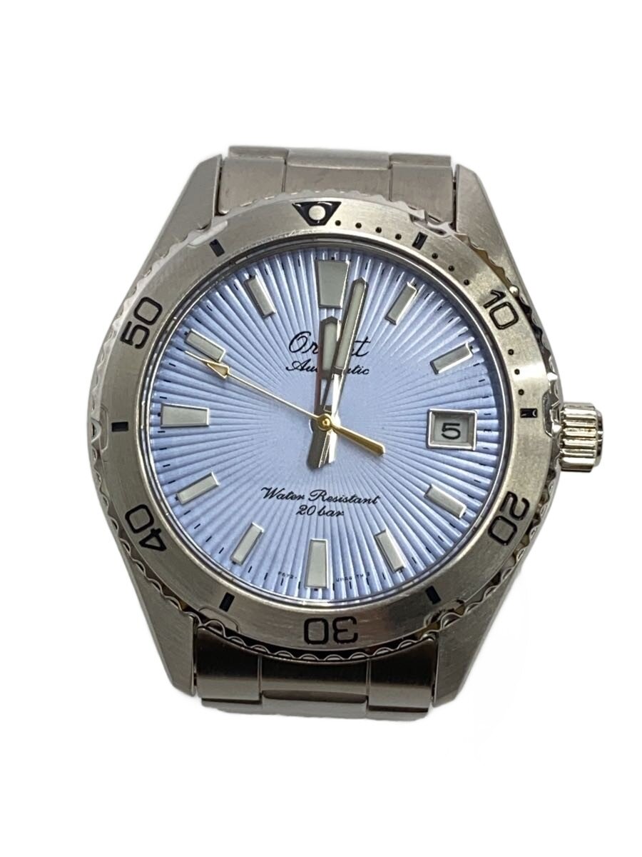 【中古】ORIENT◆自動小銃巻ウオッチ/アナログ/F672-UBC0//【服飾雑貨他】