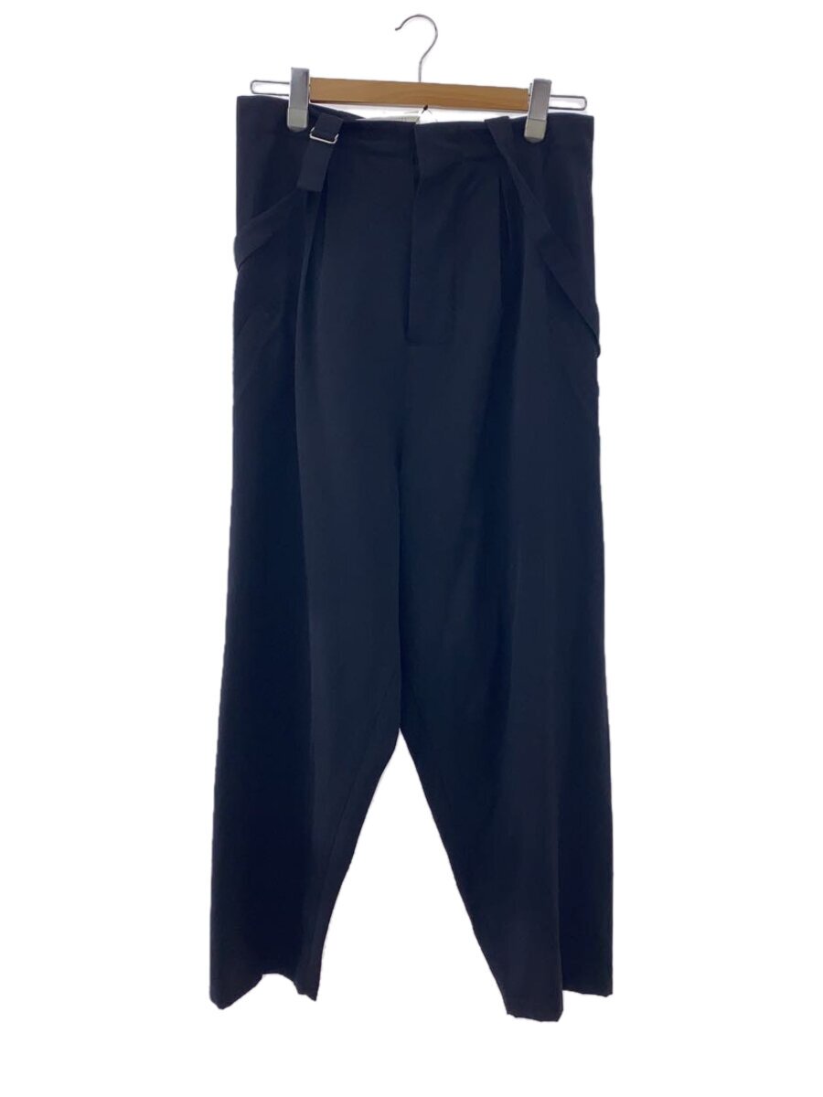 【中古】YOHJI YAMAMOTO◆ボトム/SS/ウール/BLK/無地【メンズウェア】｜2ｎｄ STREET 店