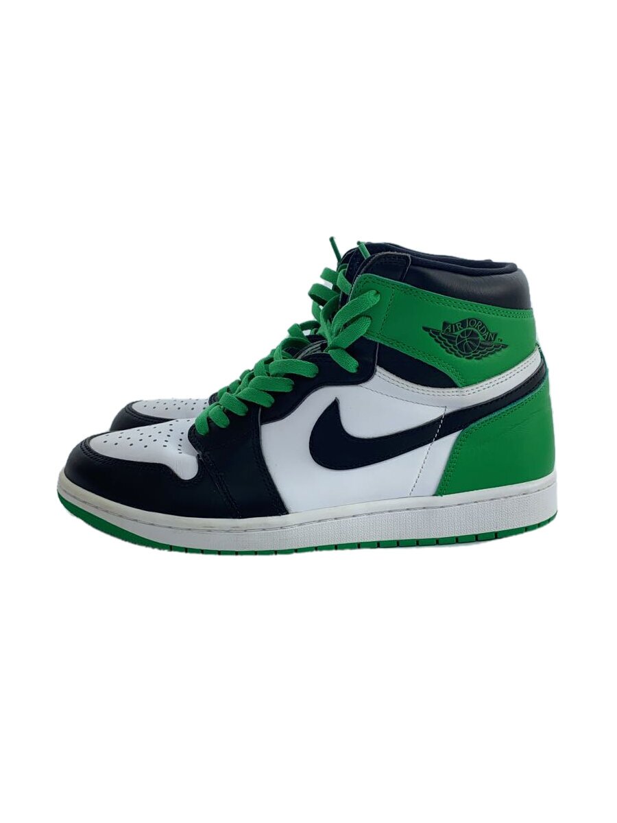 【中古】NIKE◆AIR JORDAN 1 RETRO HIGH OG_エア湖 ジョーダン 1 レトロ ご機嫌 OG/29糎/GRN/レ【シューズ】