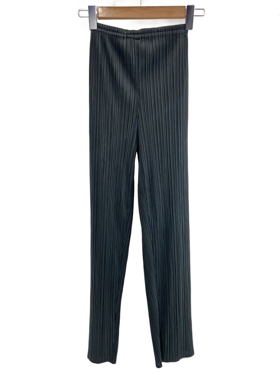 【中古】ISSEY MIYAKE◆下つ方/S/ポリエステル/薄墨色/無地/IM31-JF531【レディースお召しもの】