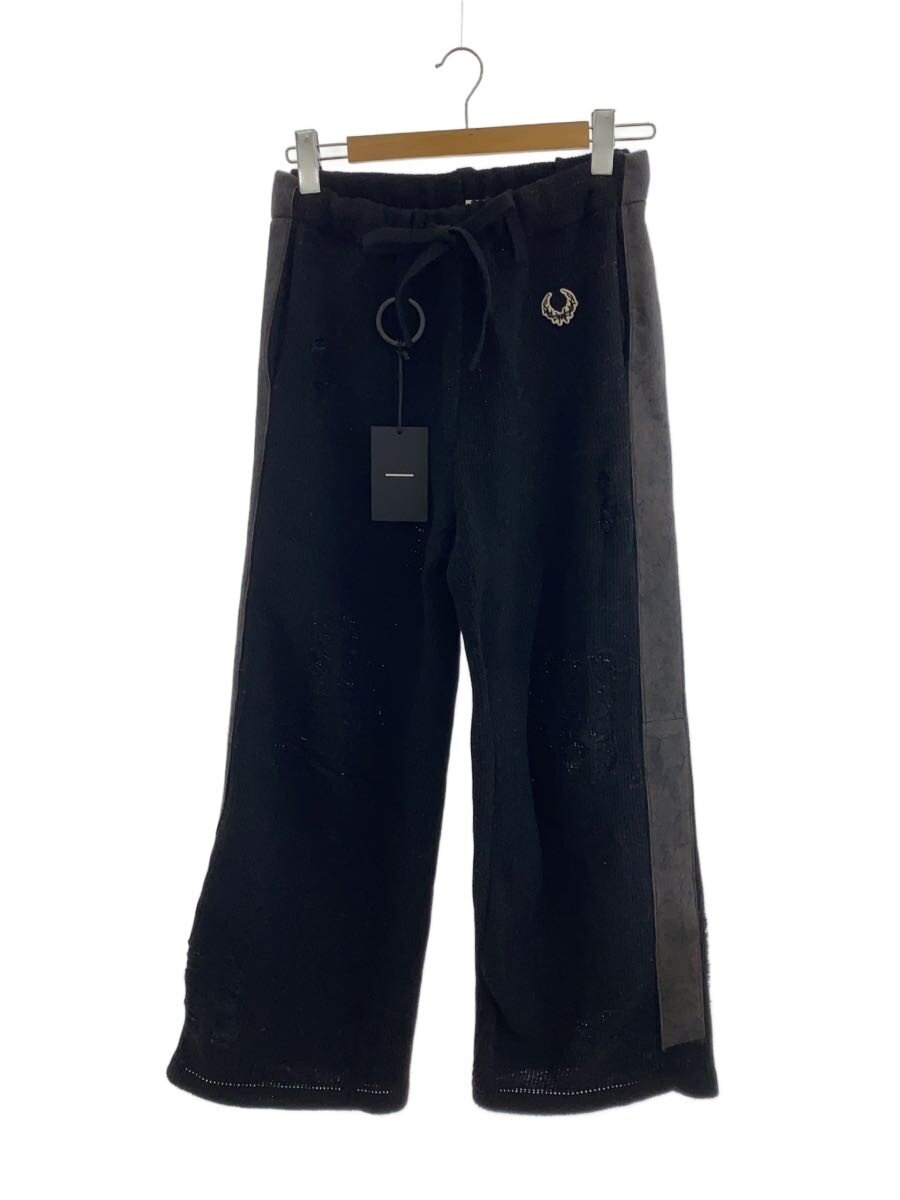 【中古】MINUS◆23AW/DAMAGED TRUCK PANT/ダメージ加工/1/ウール/BLK/M-23F-DTKPT【メンズウェア】|2nd STREET 店