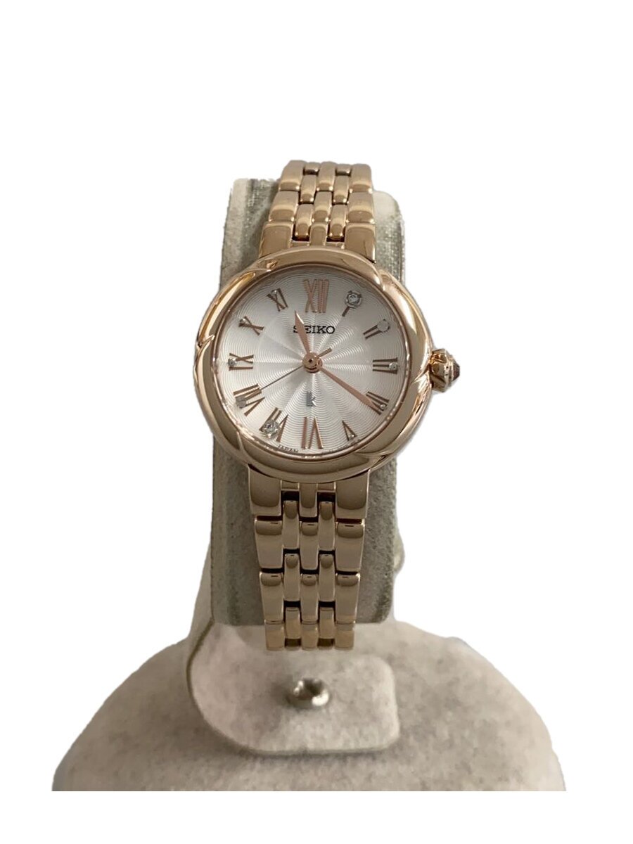 【中古】SEIKO◆クォーツ腕時計/アナログ/--/CRM/PNK/4n31-00a0【服飾雑貨他】|2nd STREET 店