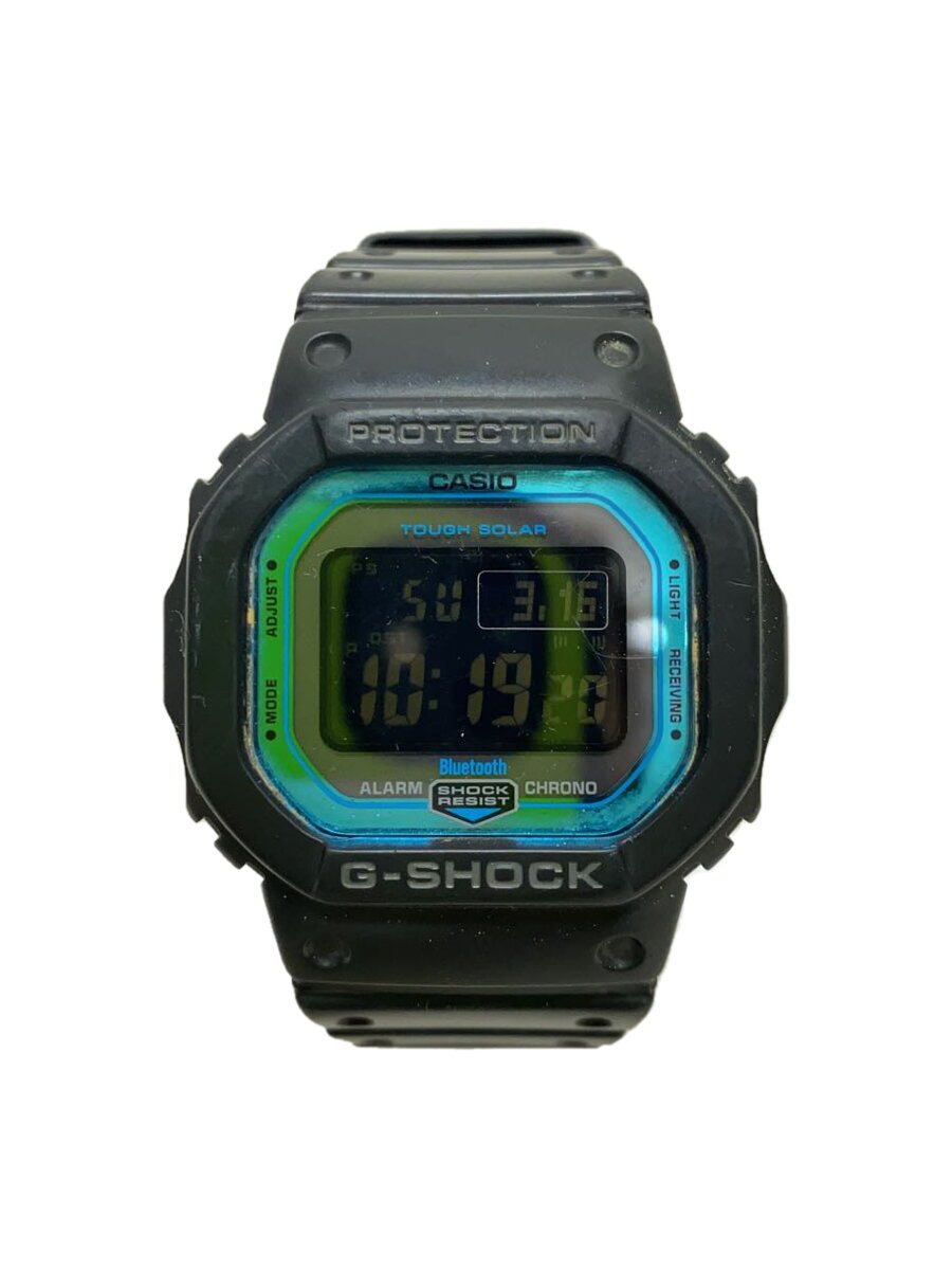 【中古】CASIO◆ソーラー腕時計・G-SHOCK/デジタル/ラバー/BLK/BLK【服飾雑貨他】｜2ｎｄ STREET 店