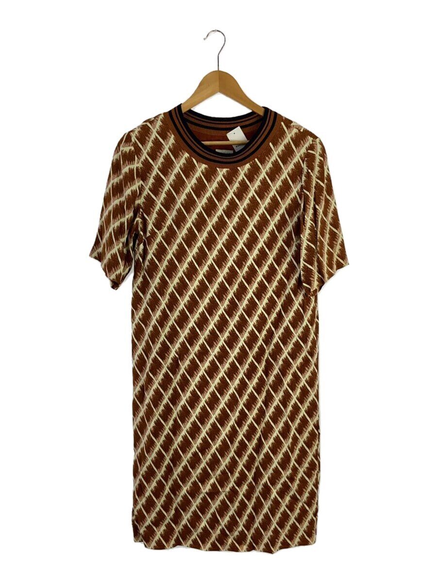 【中古】DRIES VAN NOTEN◆半袖ワンピース/38/レーヨン/BRW/総柄//【レディースウェア】｜2ｎｄ STREET 店