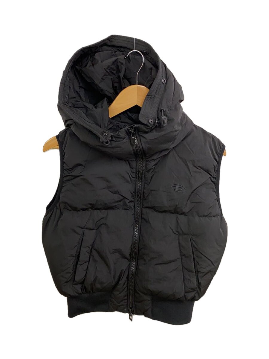【中古】DIESEL◆ダウンベスト/38/ナイロン/ブラック/W-PEYT-SSL-NEW-P1//【レディースウェア】|2nd STREET 店