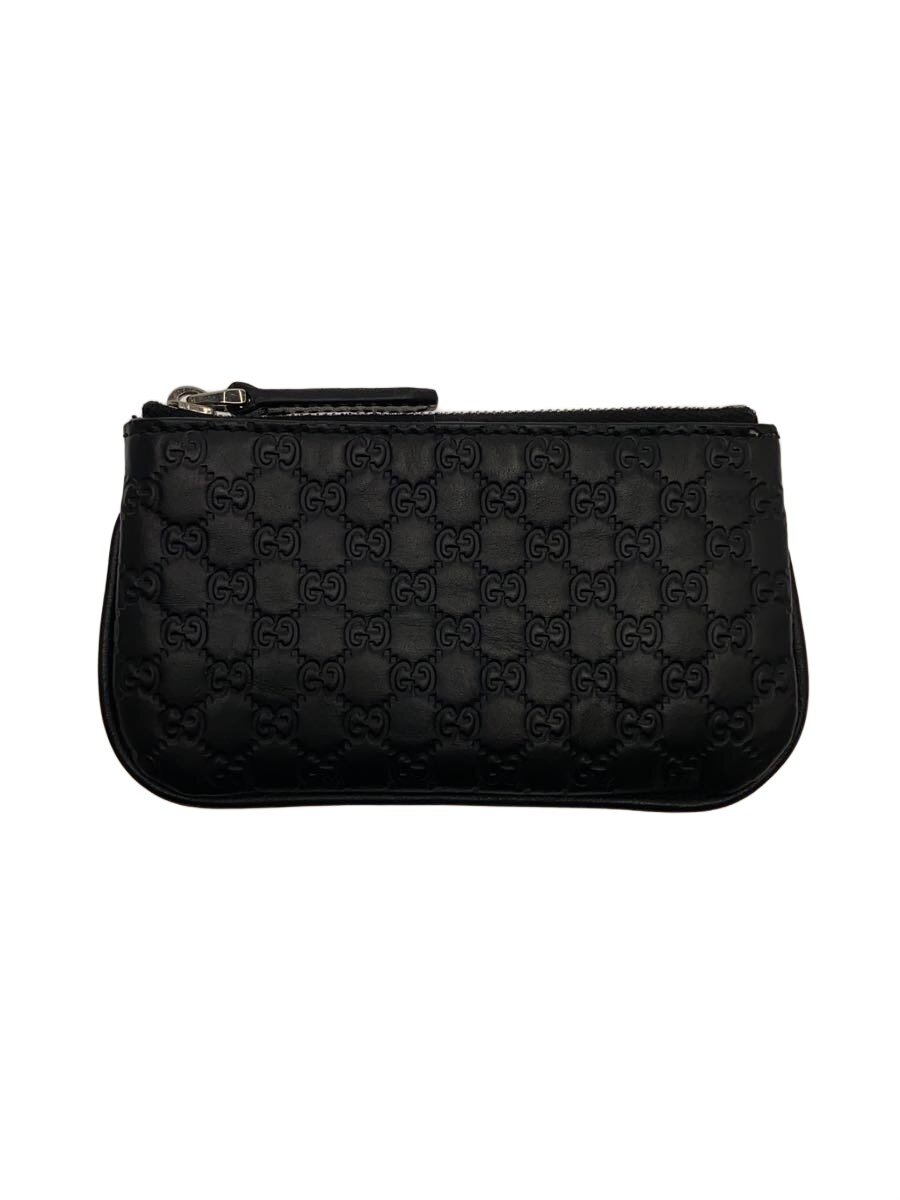 【中古】GUCCI◆コインケース/なめし革/BLK/メンズ/544476【服飾雑貨他】