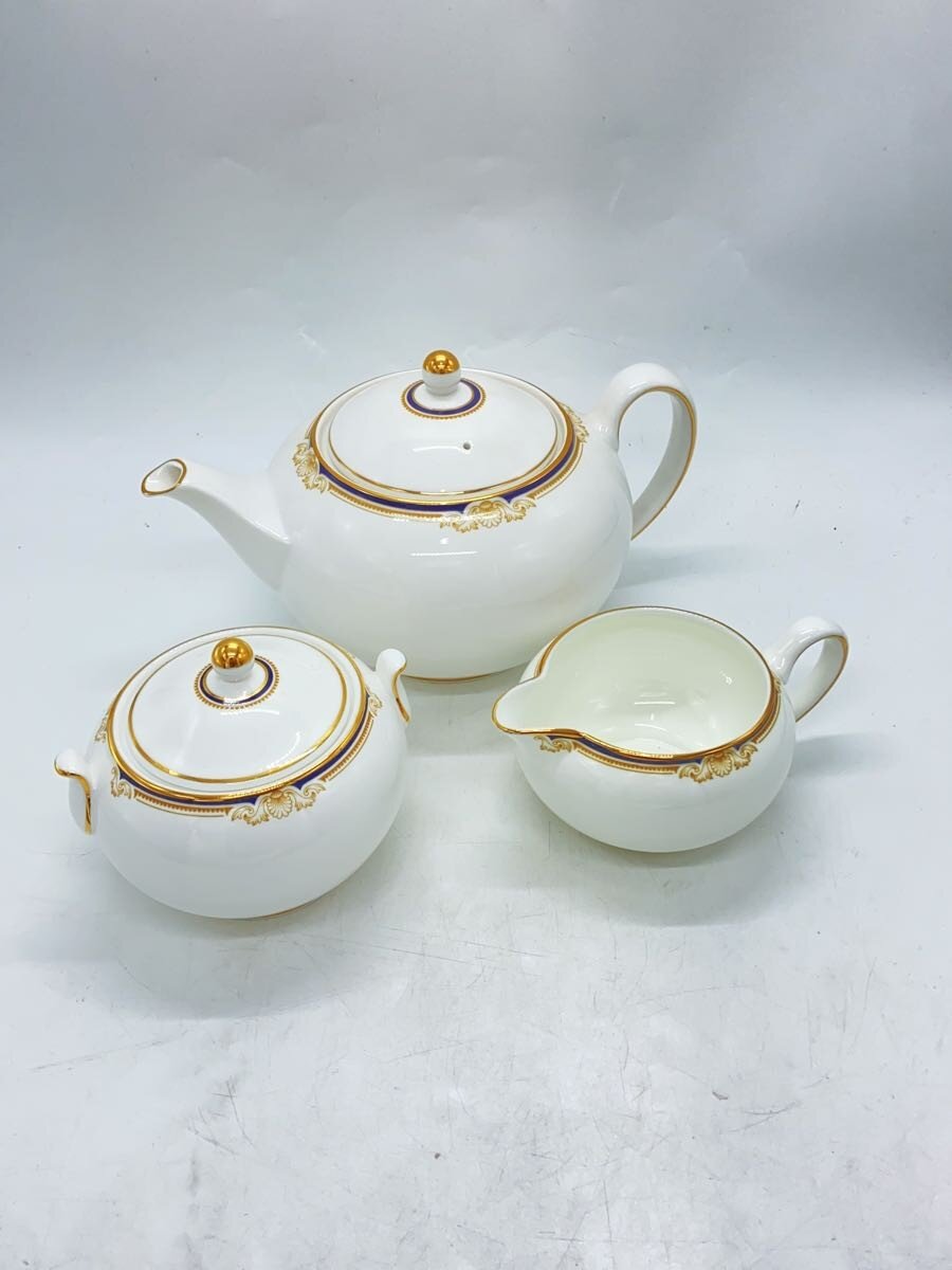 【中古】WEDGWOOD◆洋食器余分の物/3点仕掛ける/WHT//【御厨子所備品】