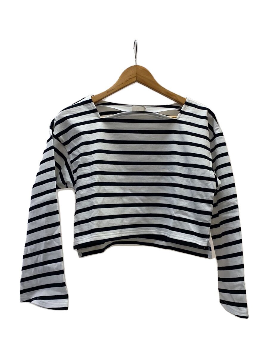 【中古】Cygne◆長袖カットソー/0/綿織物/WHT/間借り人/jcy23awT004//【レディース御召しもの】