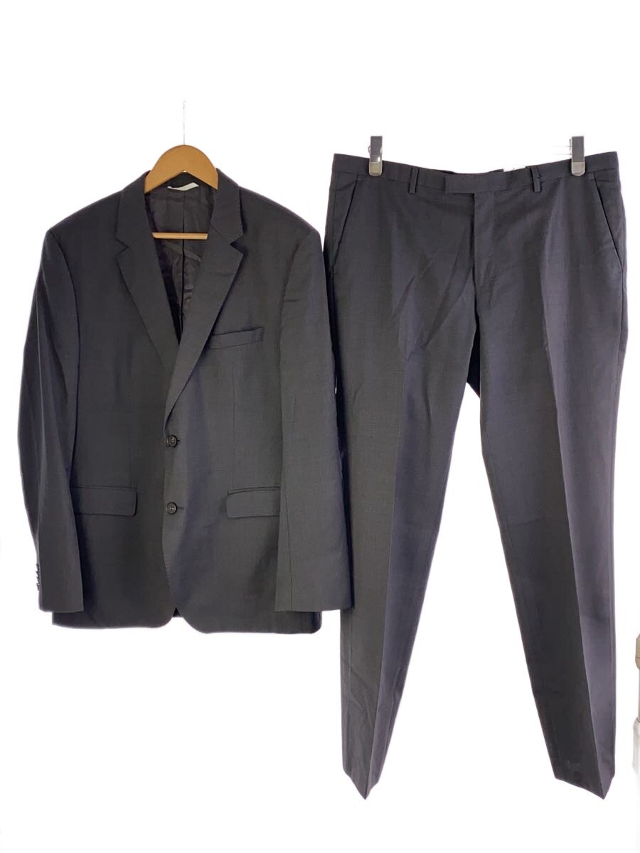 【中古】HUGO BOSS◆スーツ/--/ウール/GRY/汚れ有/あたり有【メンズウェア】｜2ｎｄ STREET 店