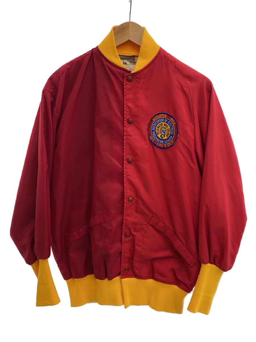 【中古】77circa◆ナイロン上衣/--/--/RED【レディース御召しもの】