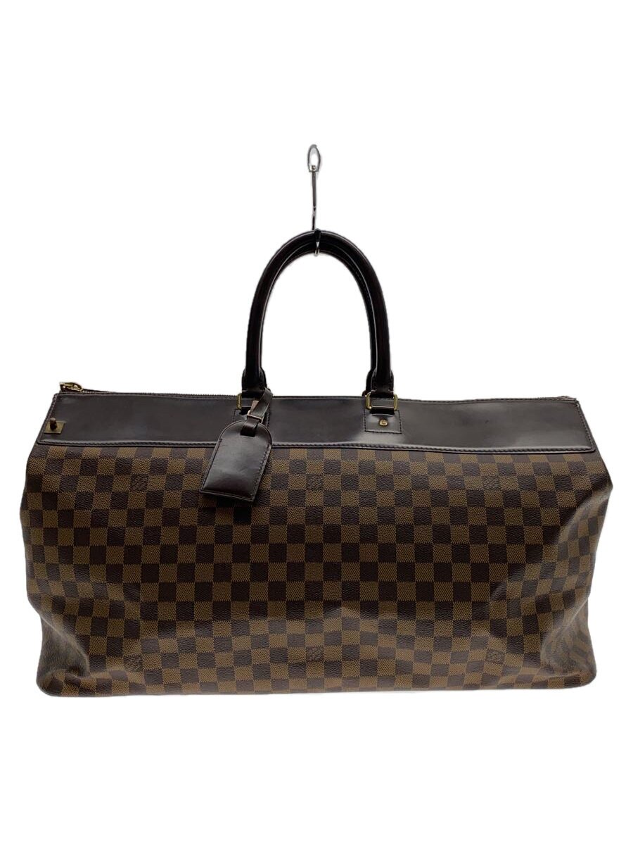 【中古】LOUIS VUITTON◆グリニッジGM_ダミエ・エベヌ_BRW/PVC/BRW【御徒面子】