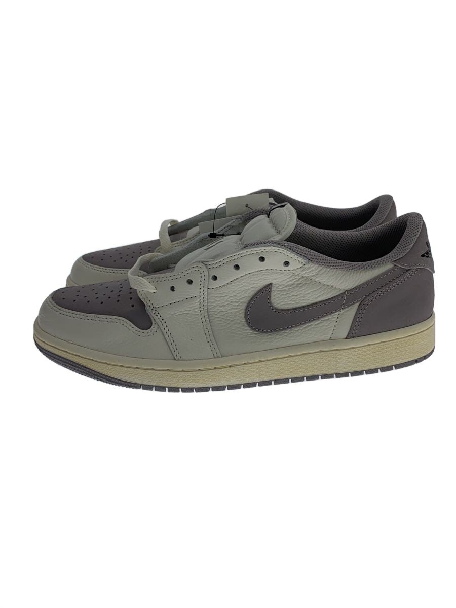 【中古】NIKE◆AIR JORDAN 1 RETRO LOW_大気圏 ジョーダン 1 RETRO LOW/27.5糎/GRY【シューズ】