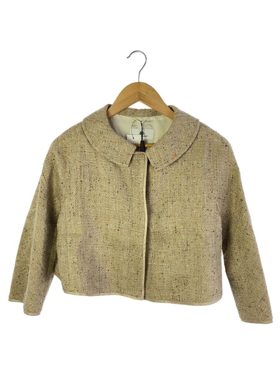 【中古】OLD ENGLAND◆フライフロントジャケット/36/レーヨン/BEG/51100041【レディースウェア】|2nd STREET 店