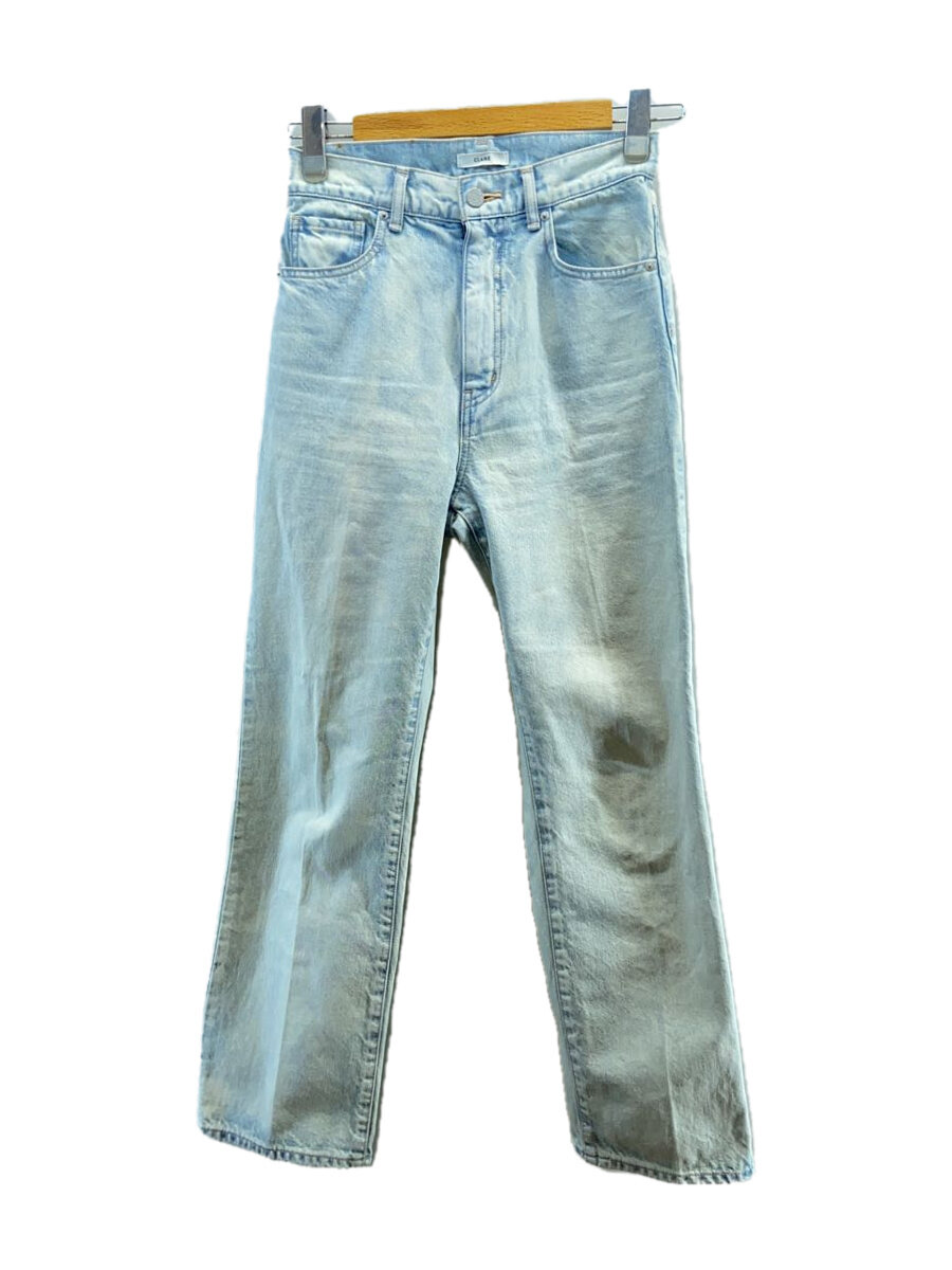 【中古】CLANE◆RING DENIM PANTS/引っ切り無いズボン下/1/ジーンズ/BLU/16111-7342//【レディースお召しもの】