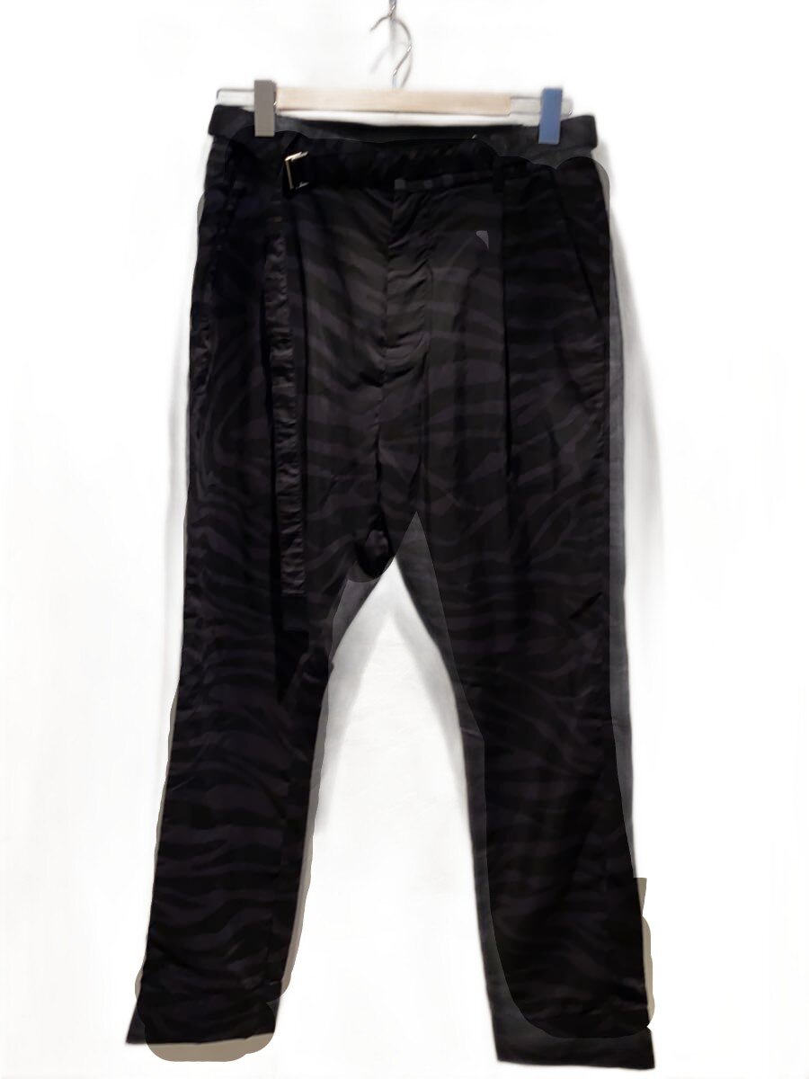 【中古】sacai◆ボトム/2/ポリエステル/ブラック/総柄/20-02258m//【メンズウェア】｜2ｎｄ STREET 店