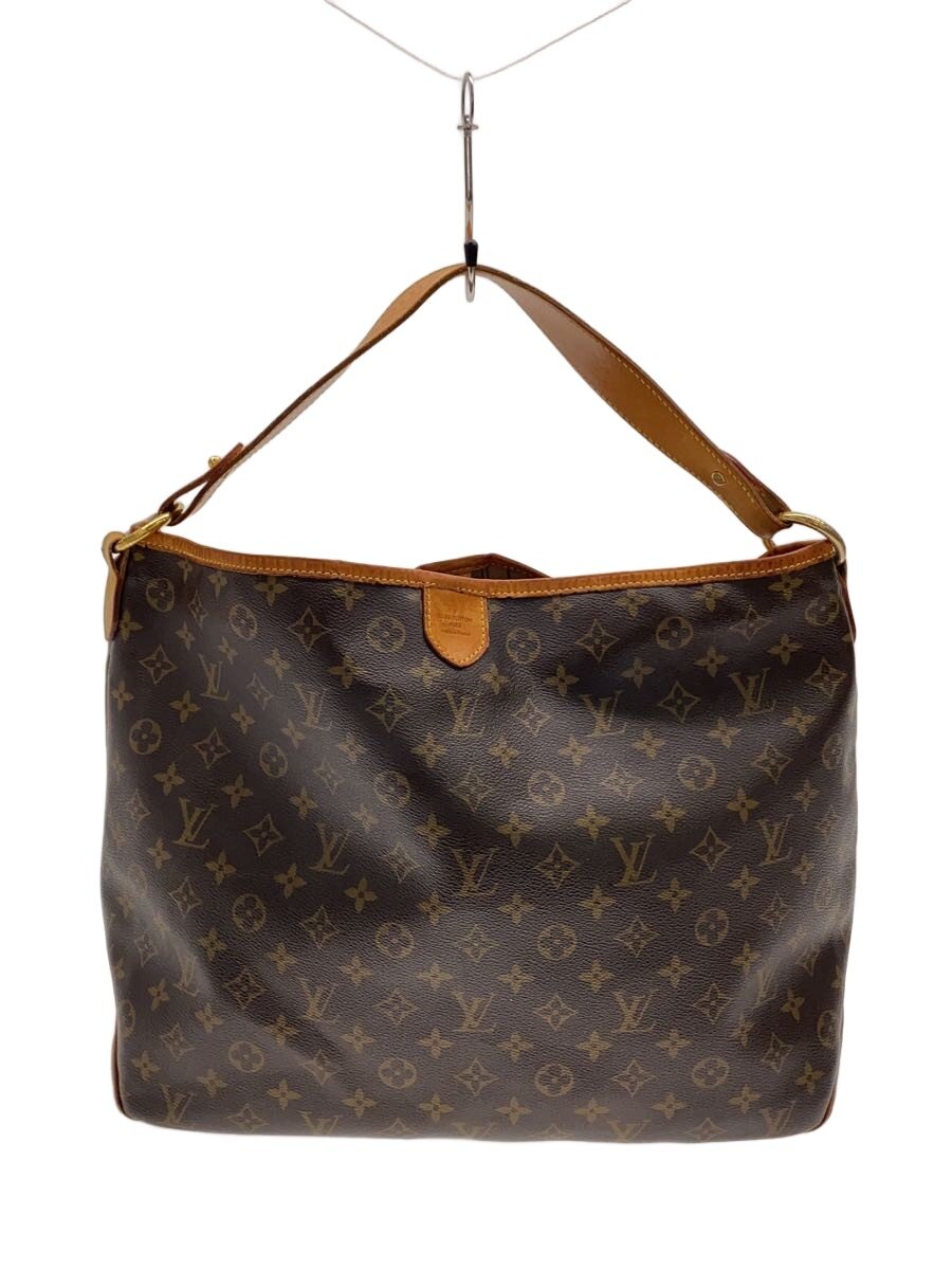 【中古】LOUIS VUITTON◆1)ディライトフルMM_モノグラム・帆布/PVC/BRW【御徒面子】