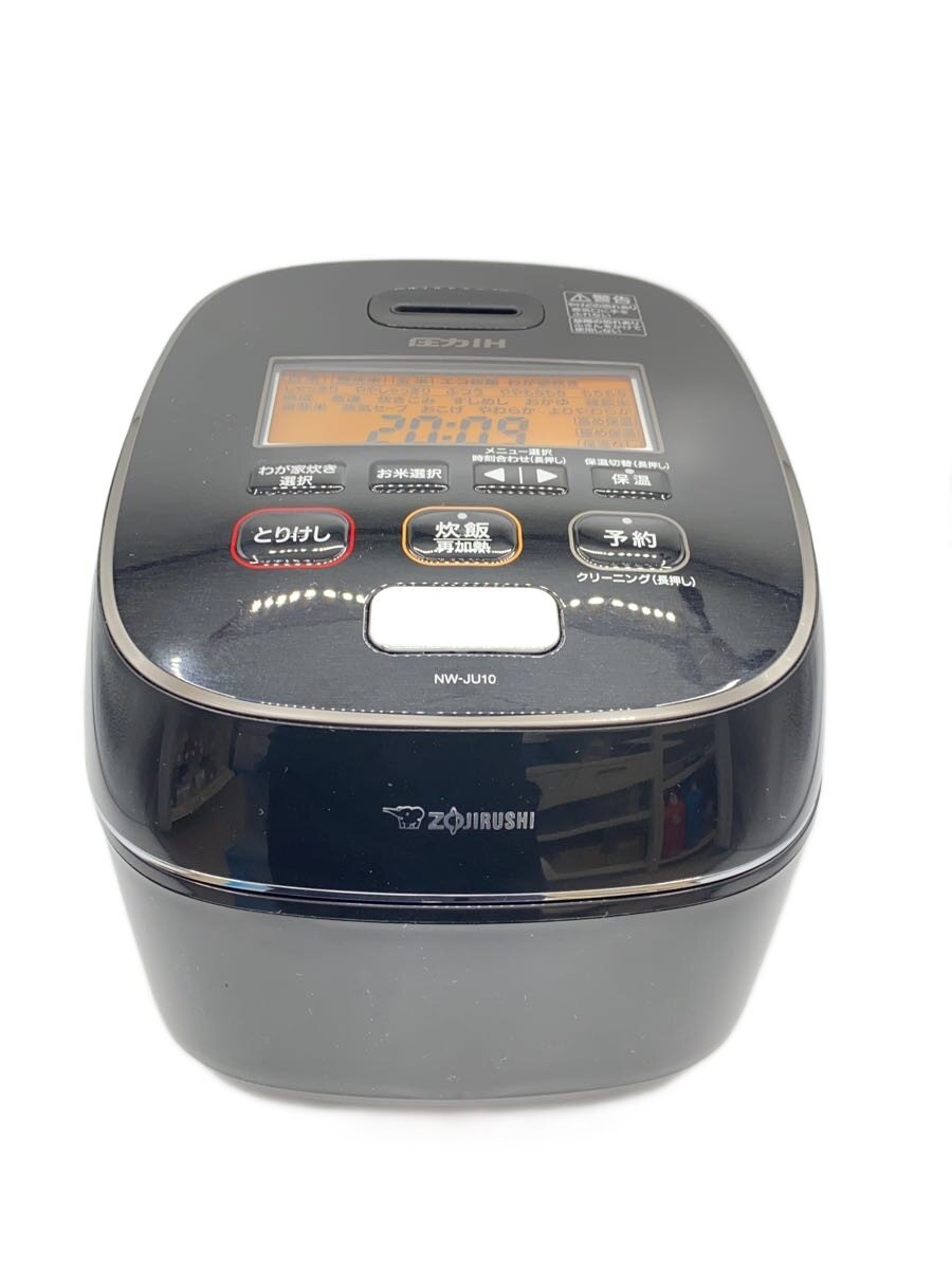 【中古】ZOJIRUSHI◆炊飯器 限度炊き NW-JU10-BA [黒いこと]//【家電・視覚性・オーディオ】