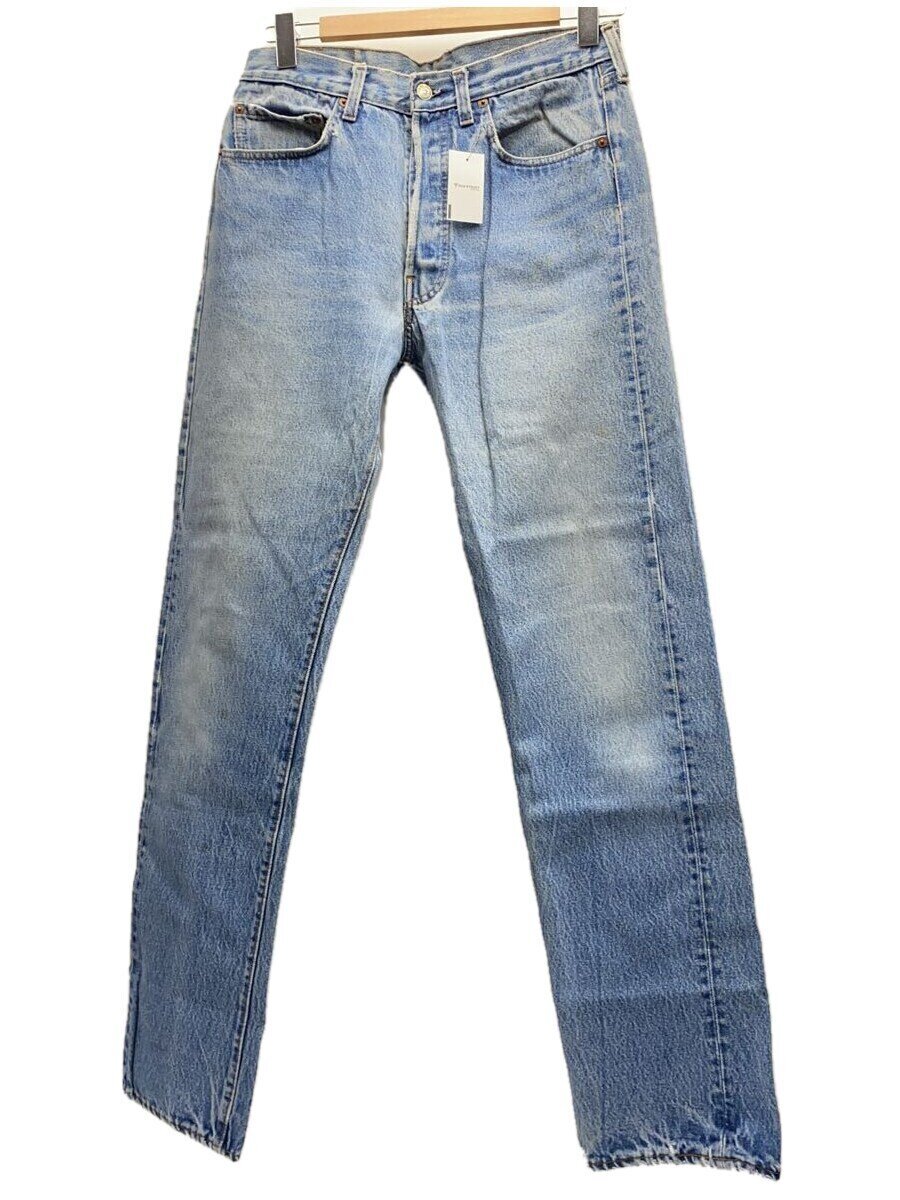 【中古】Levi’s◆引っ切り無いズボン下/--/ジーンズ/BLU/無地【メンズウェア】