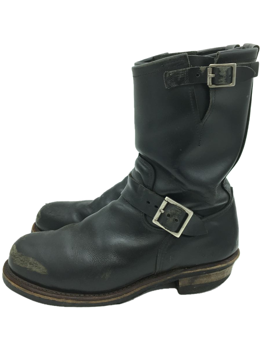 楽天市場】【中古】RED WING◇USA製/エンジニアブーツ/US8/BLK/レザー 