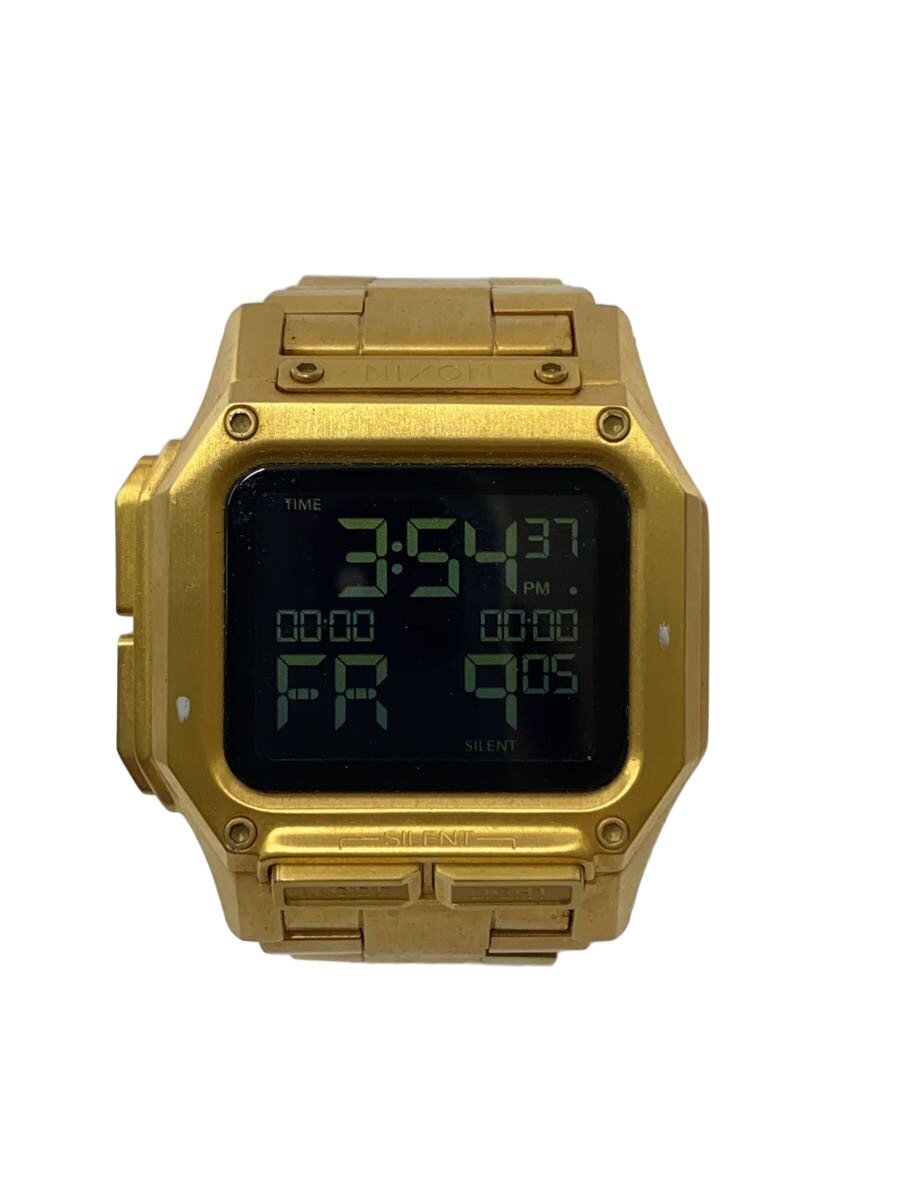 【中古】NIXON◆ウオッチ/--/--/GLD//【服飾雑貨他】