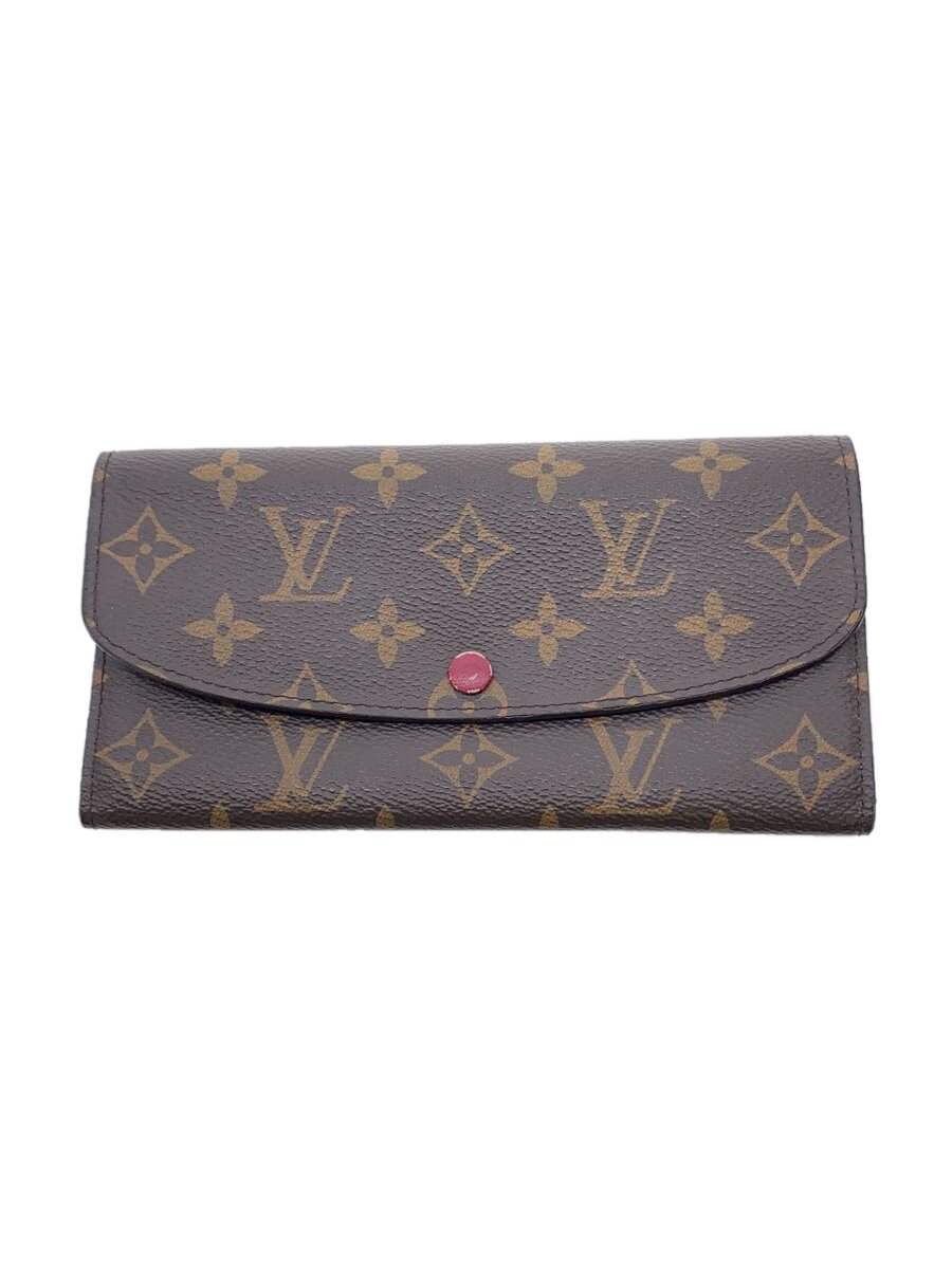 【中古】LOUIS VUITTON◆ポルト・フォイユ・エミリー_モノグラム・キャンバス_BRW_フューシャ/PVC/BRW/総柄/レディース【服飾雑貨他】 12,012円