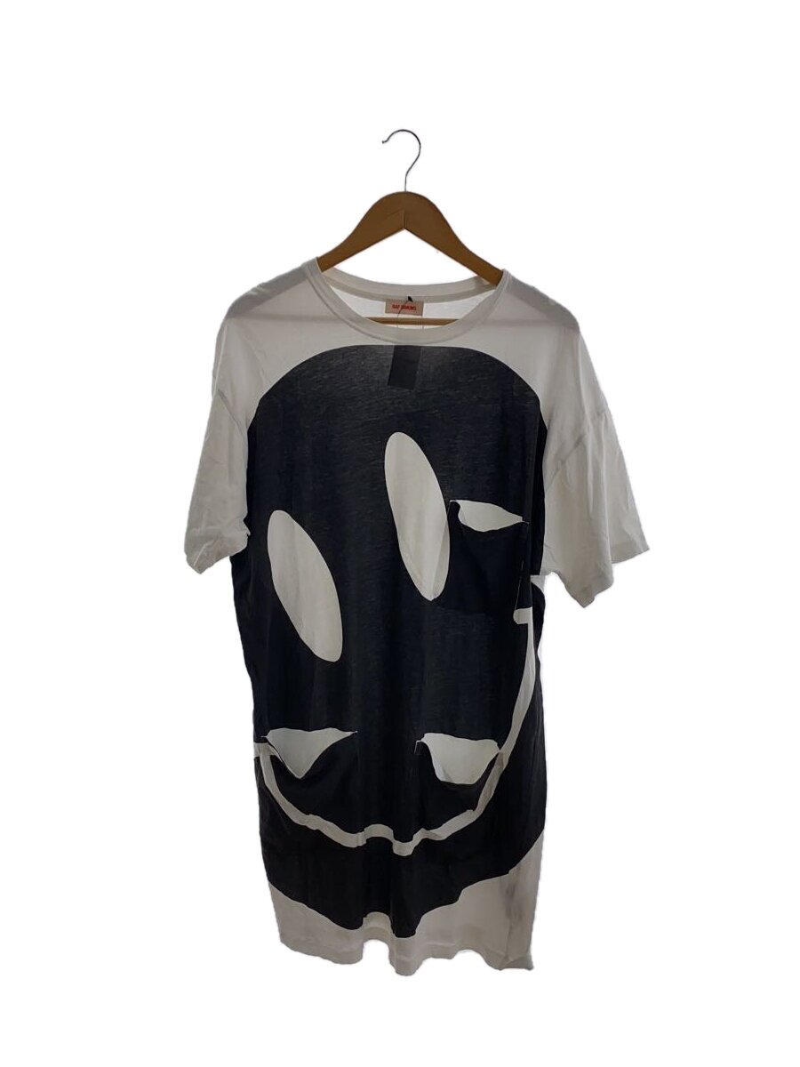 【中古】RAF SIMONS◆プルオーバー/M/綿織物/WHT【メンズウェア】