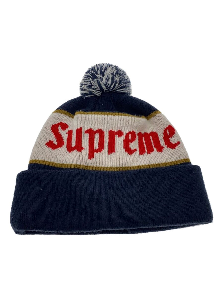 【中古】Supreme◆ニットキャップ/--/ウール/ネイビー/無地/メンズ【服飾雑貨他】｜2ｎｄ STREET 店