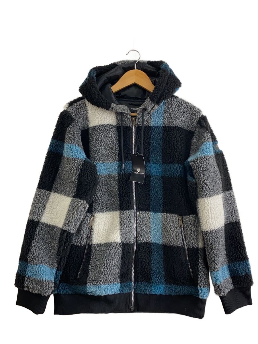 【中古】BLACK LABEL CRESTBRIDGE◆チェックボアパーカー/フリースジャケット/M/ポリエステル/マルチカラー/51P30-440-09【メンズウェア】|2nd STREET 店