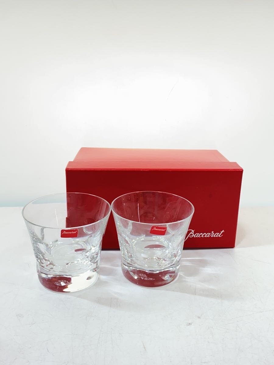 【中古】Baccarat◆グラス/2点セット/CLR/クリア/ペア/ロックグラス/タンブラーグラス/箱有///【キッチン用品】｜2ｎｄ STREET 店