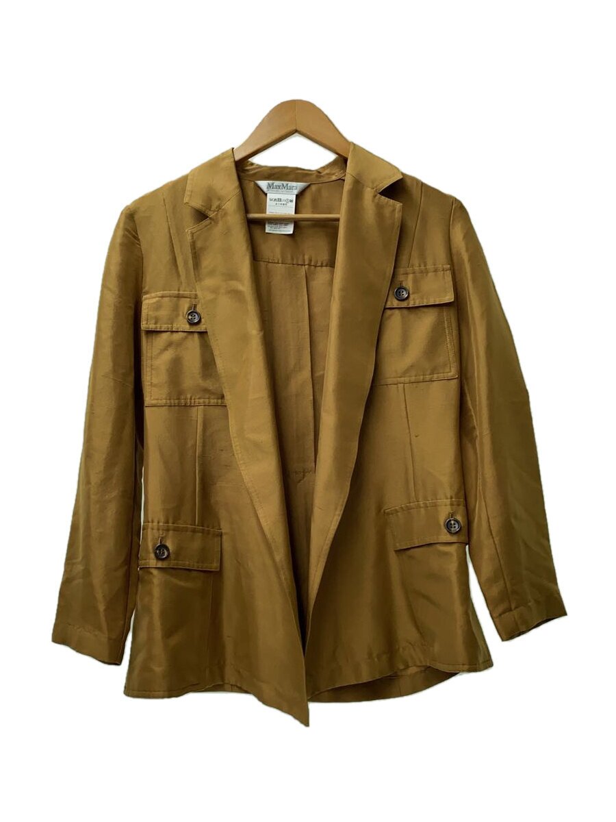 【中古】MAX MARA◆上衣/38/地絹/CML/119103026【レディース御召しもの】