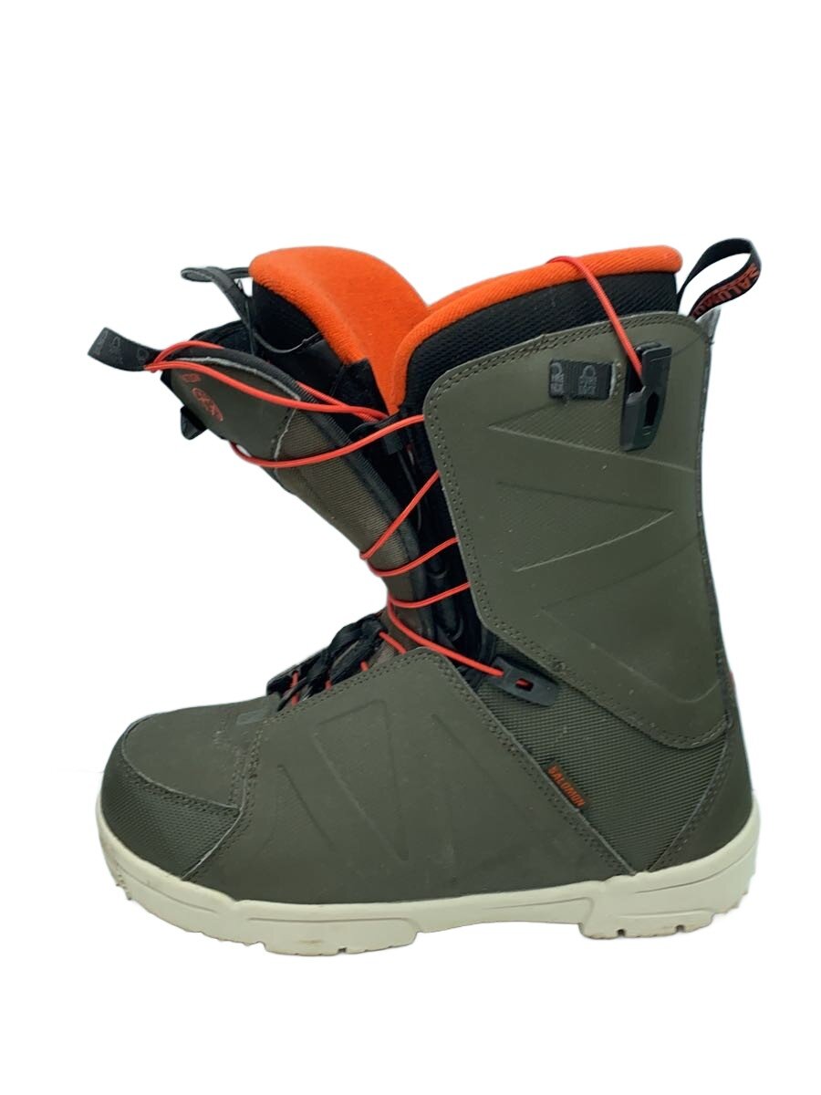 【中古】salomon◆スノーボードブーツ/26珊/クイックレーシング/KHK/187982【運動競技】