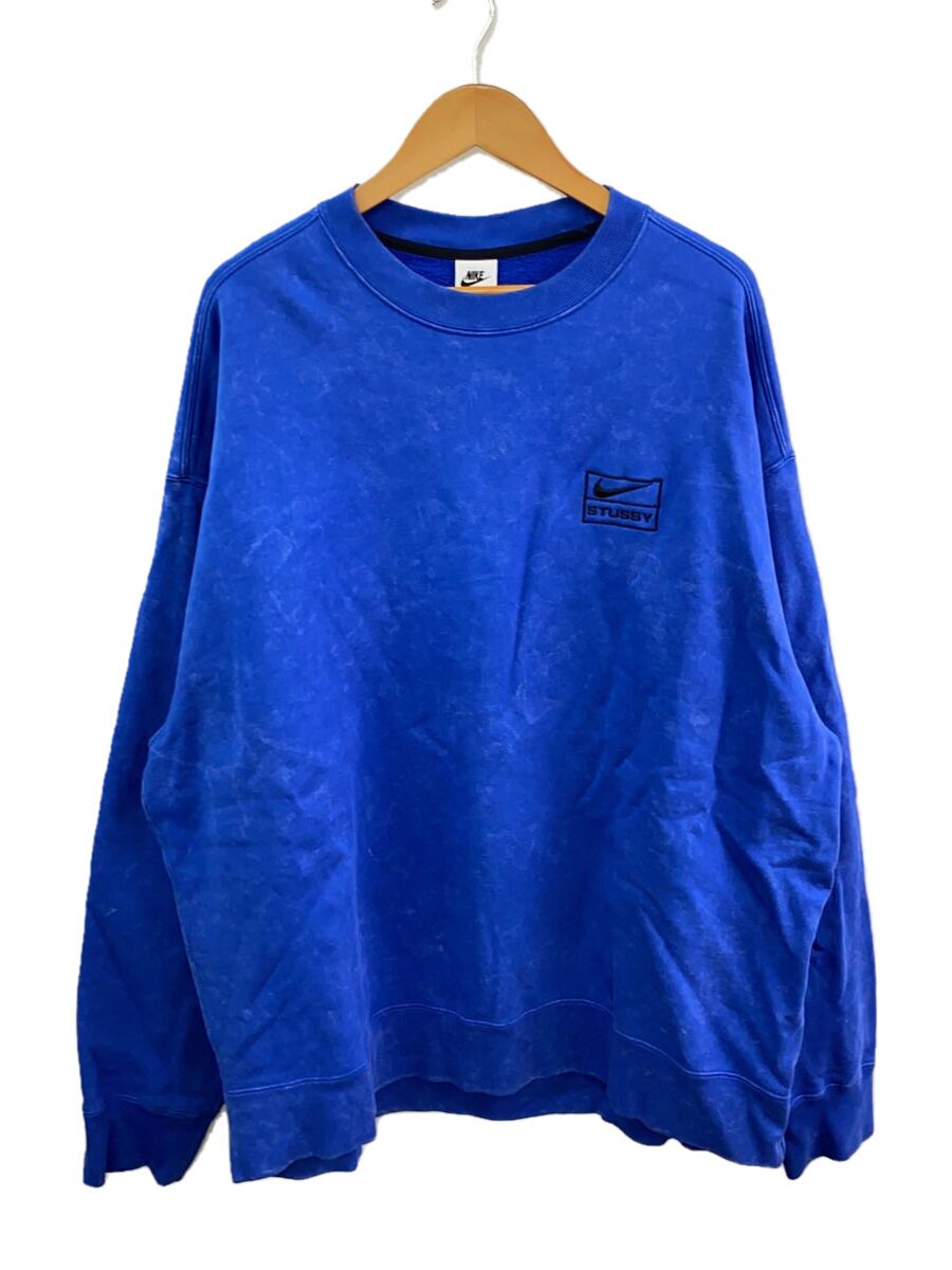 【中古】NIKE◆汗水/XL/綿織物/BLU/無地/DR4024-480【メンズウェア】