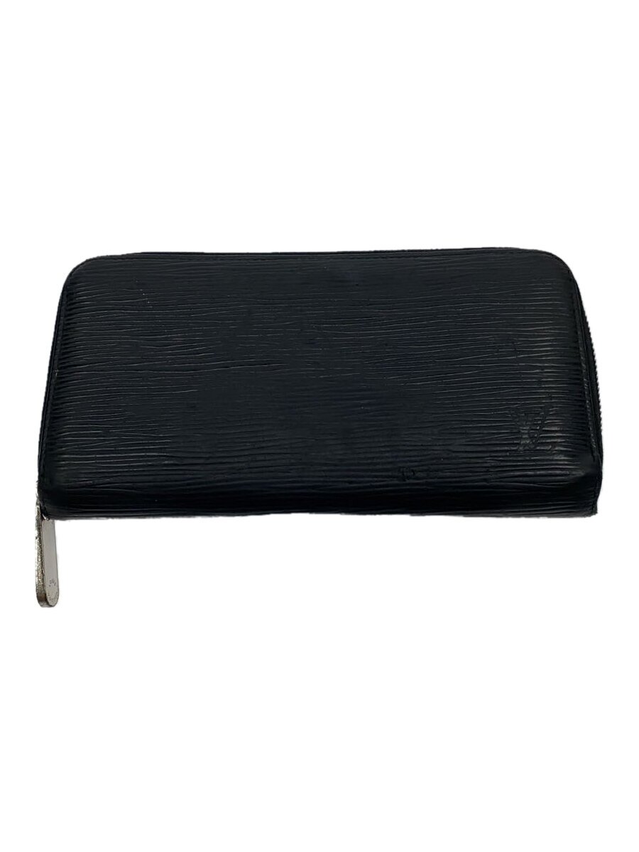 【中古】LOUIS VUITTON◆ジッピー・オーガナイザー_エピ/レザー/BLK/レディース【服飾雑貨他】