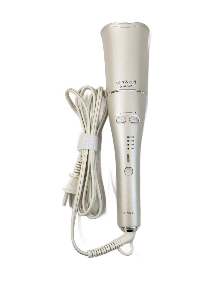 【中古】KINUJO◆ドライヤー・ヘアアイロン spin & curl SCS024【家電・ビジュアル・オーディオ】