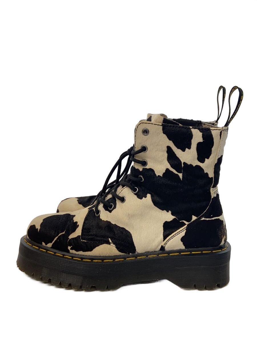 【中古】Dr.Martens◆レースアップブーツ/UK9/ドクターマーチン/アニマル柄/白黒【シューズ】｜2ｎｄ STREET 店