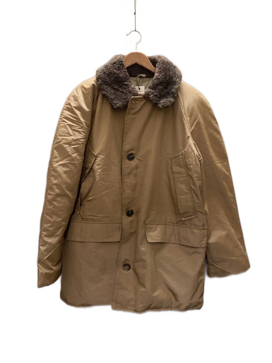 【中古】EDDIE BAUER◆60s(日の出タグ)/ボア襟/ハンドウォーマー/比翼/TALON/ジャケット/BEG【メンズウェア】｜2ｎｄ STREET 店