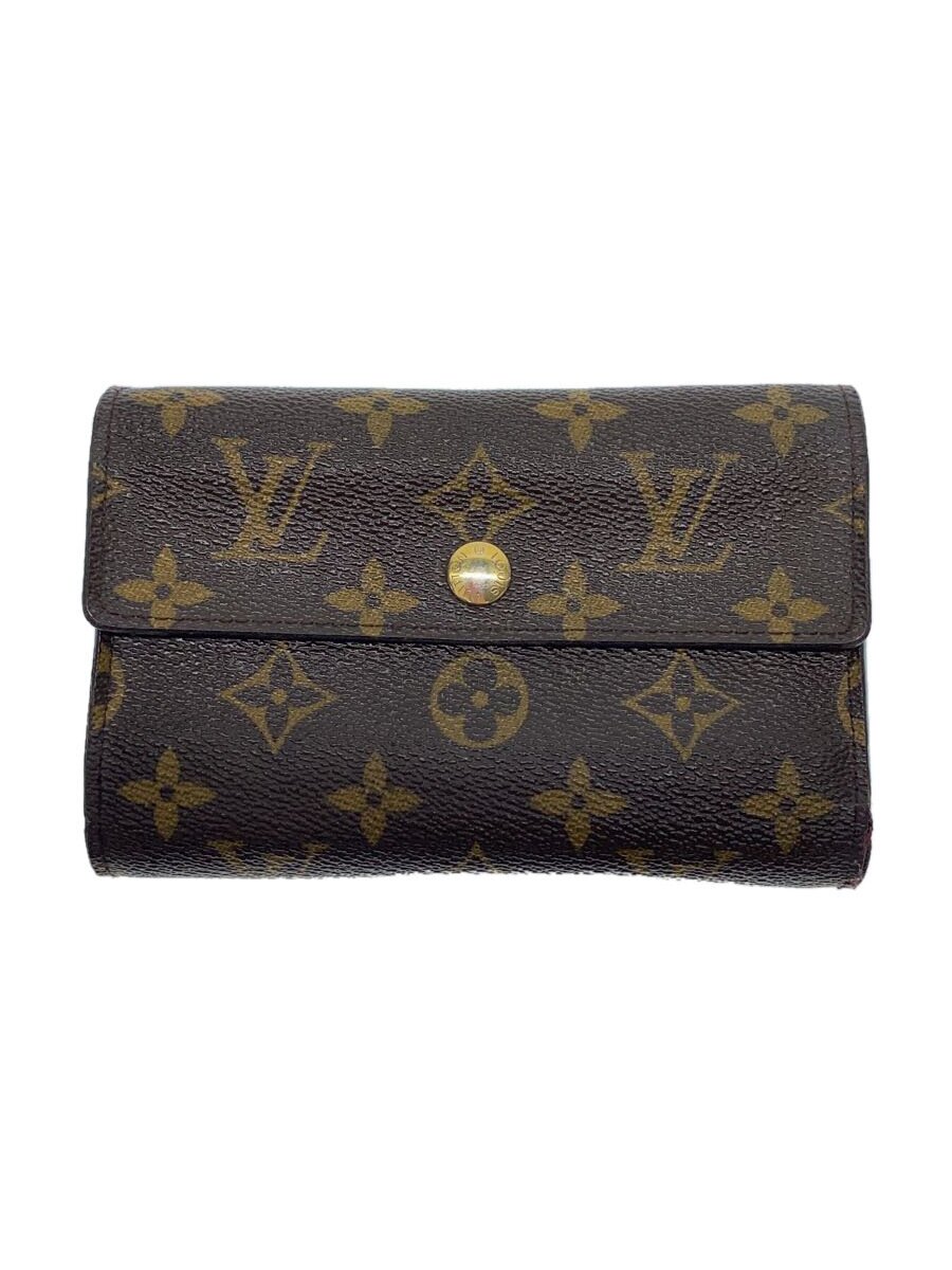 【中古】LOUIS VUITTON◆ポルト・フォイユ・アレクサンドラ_モノグラム・キャンバス_BRW/PVC/BRW/メンズ【服飾雑貨他】 8,026円