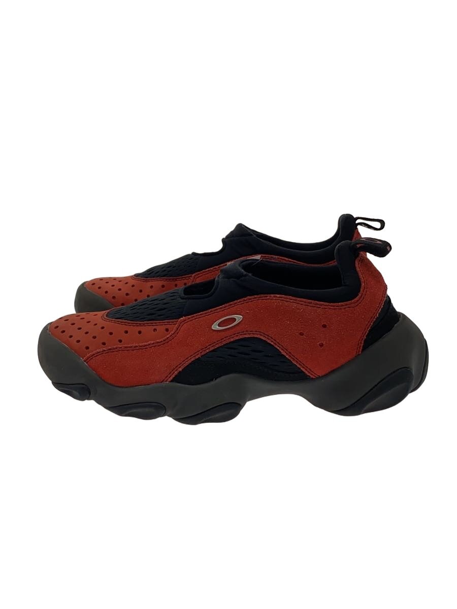 【中古】OAKLEY◆ローカットスニーカー/27糎/RED/003861RD19-9【シューズ】