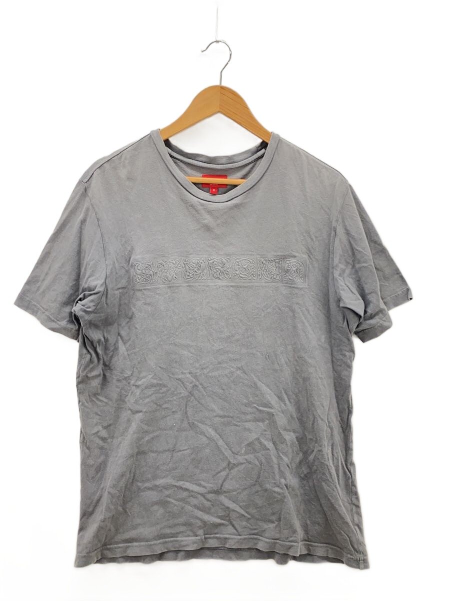 【中古】Supreme◆プルオーバー/S/綿織物/GRY【メンズウェア】
