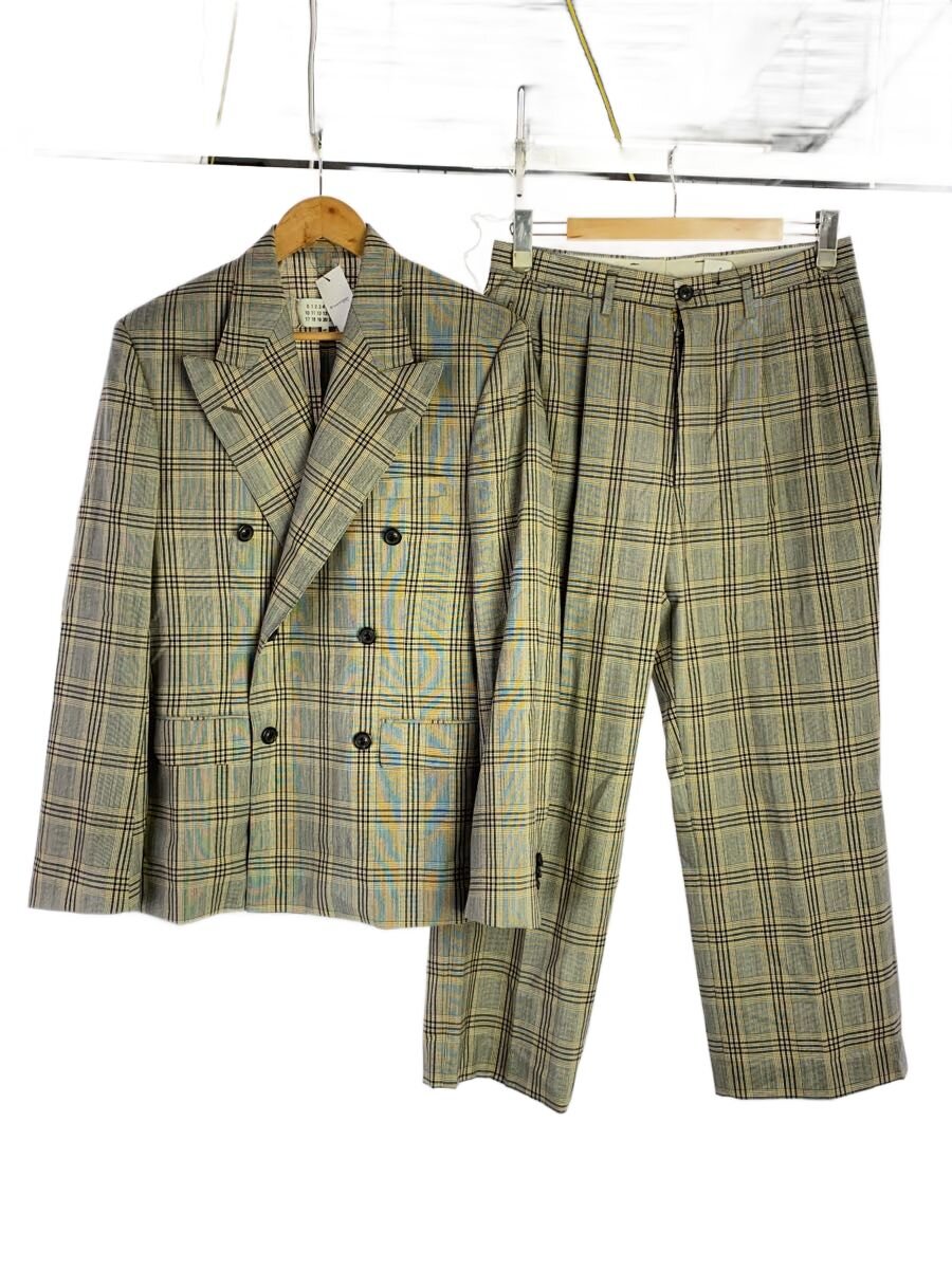 【中古】Maison Margiela◆セットアップ/48/羊毛/GRY/照合のしるし/S50FT00683【メンズウェア】