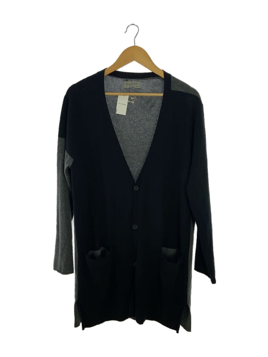 【中古】yohji yamamoto POUR HOMME◆ジレー(薄っぺら)/3/カシミヤ/BLK/無地//【メンズウェア】