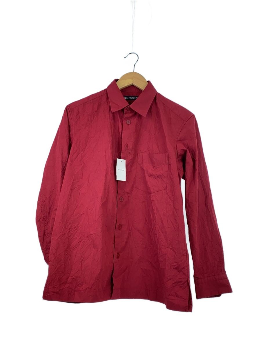 【中古】ISSEY MIYAKE◆長袖シャツ/1/ポリエステル/ボルドー/ME01FJ086/? NULL ?【メンズウェア】｜2ｎｄ STREET 店